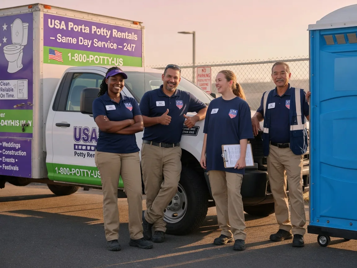 Porta Potty Rental company in Lewisville, NC