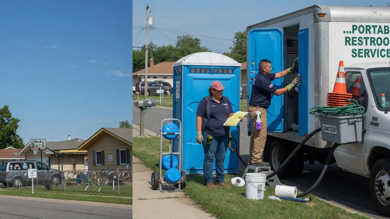 Portable Toilet Rental in Lewisville, NC near me